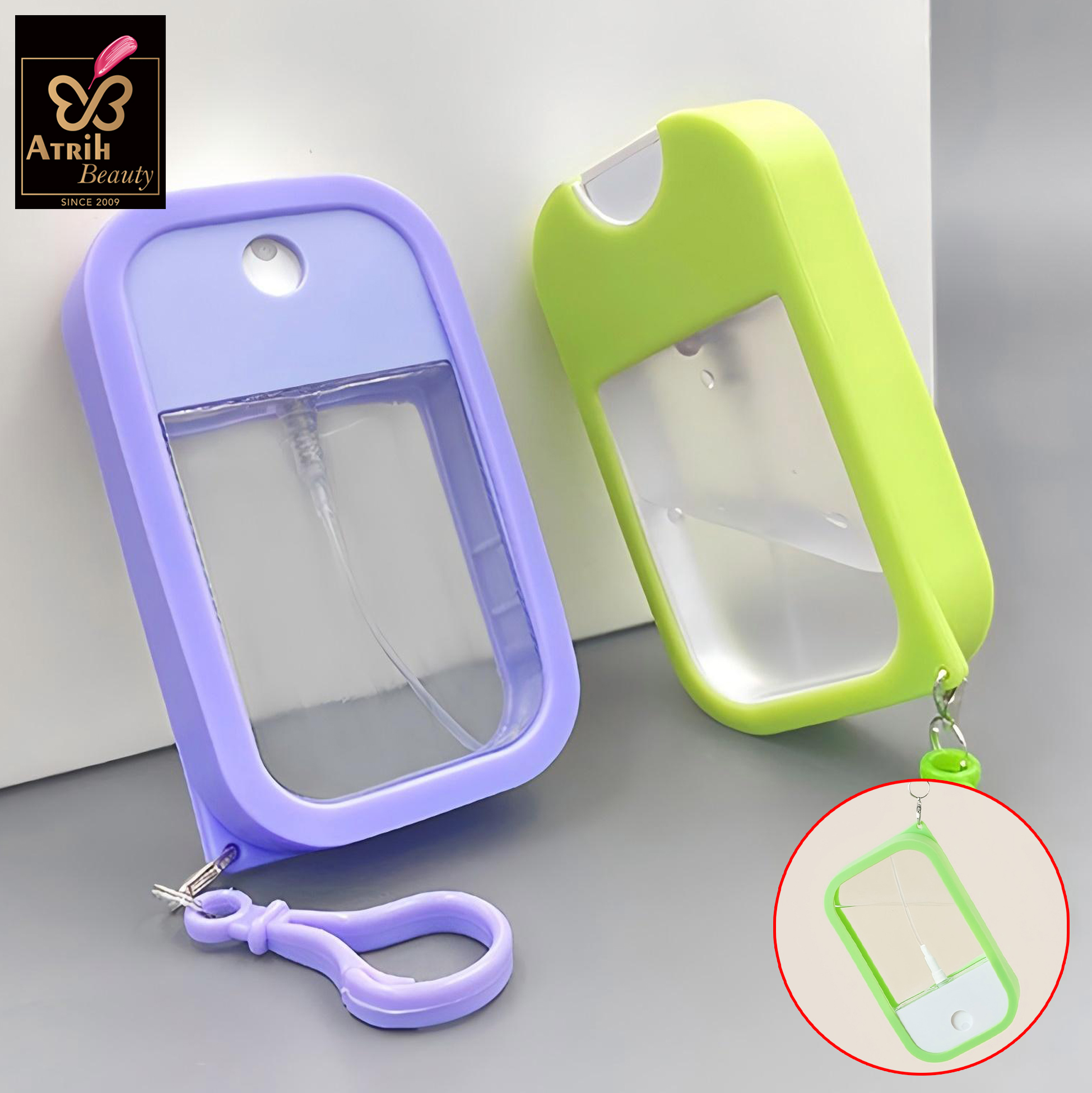 Card Spray Bottle Perfume Atomizer