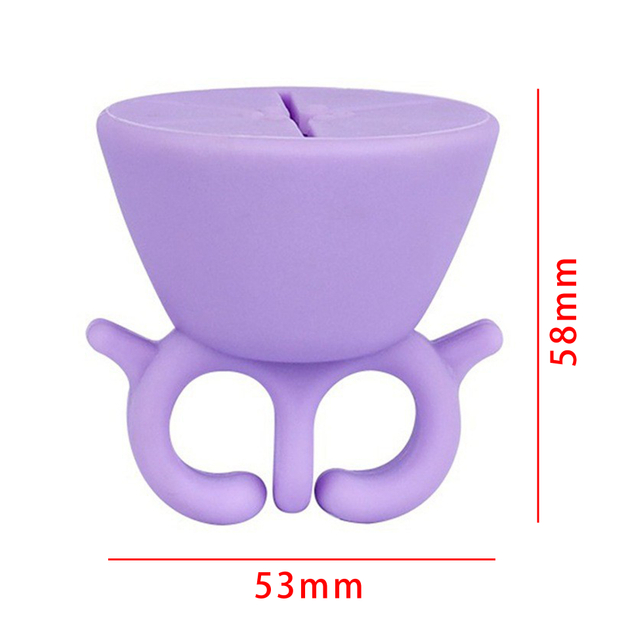Silicone Nail Polish Holder Ring