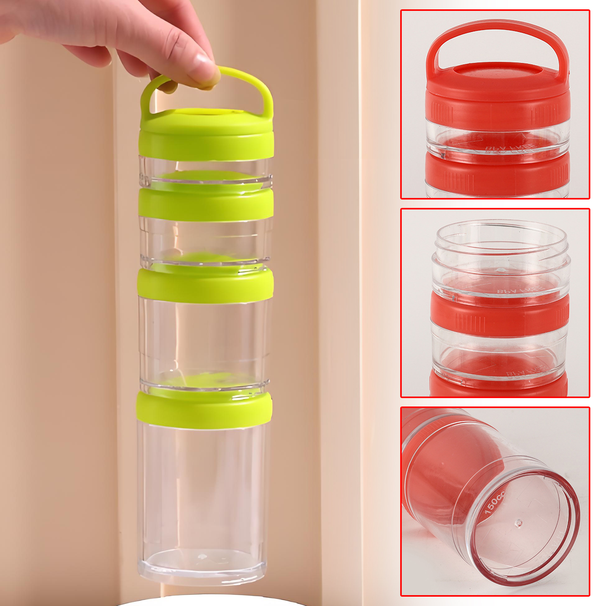 Stackable Plastic Storage Container 