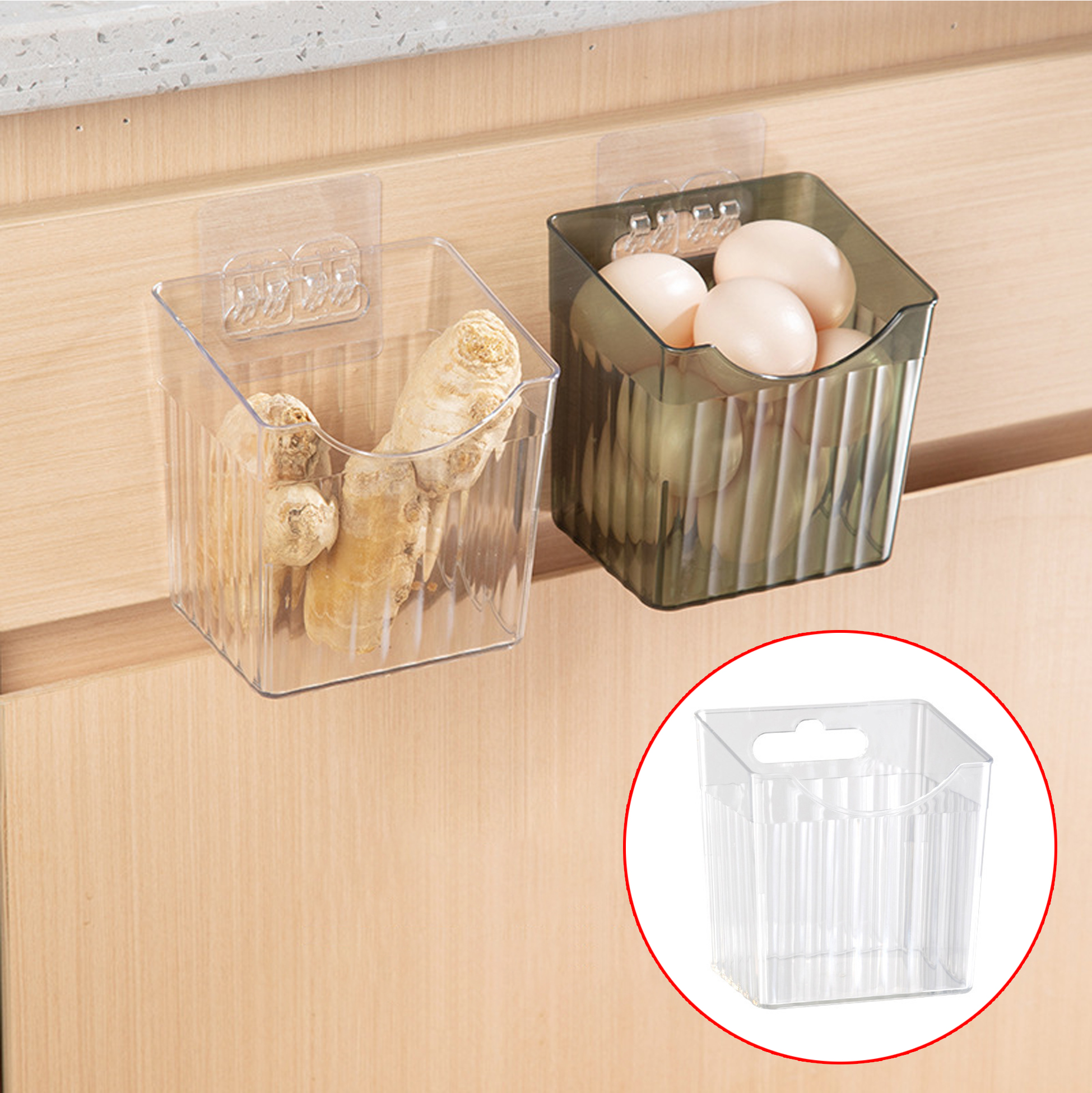 Wall - Mounted Plastic Storage Bin