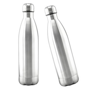 Stainless Steel Dual - Compartment Water Bottle