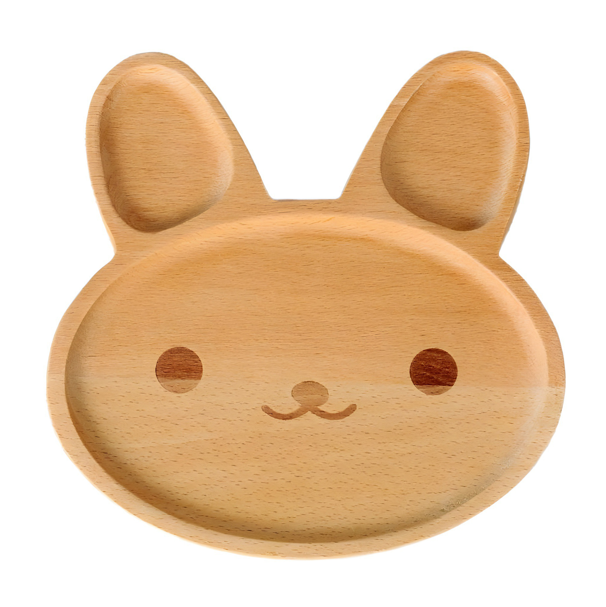 Wooden Bunny Shaped Serving Tray