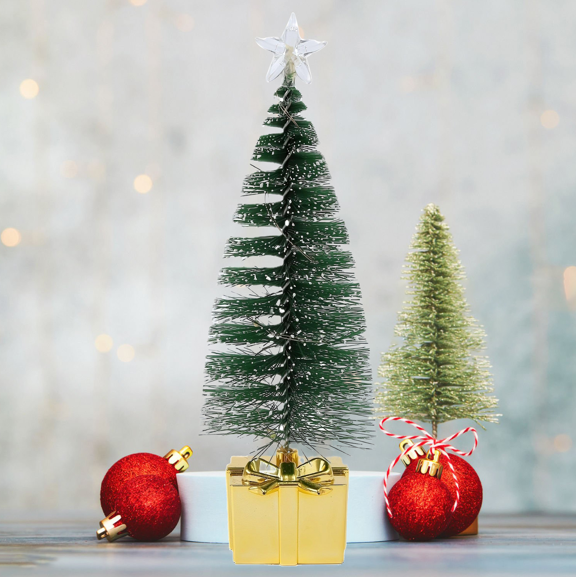 Mini LED - Decorated Christmas Tree
