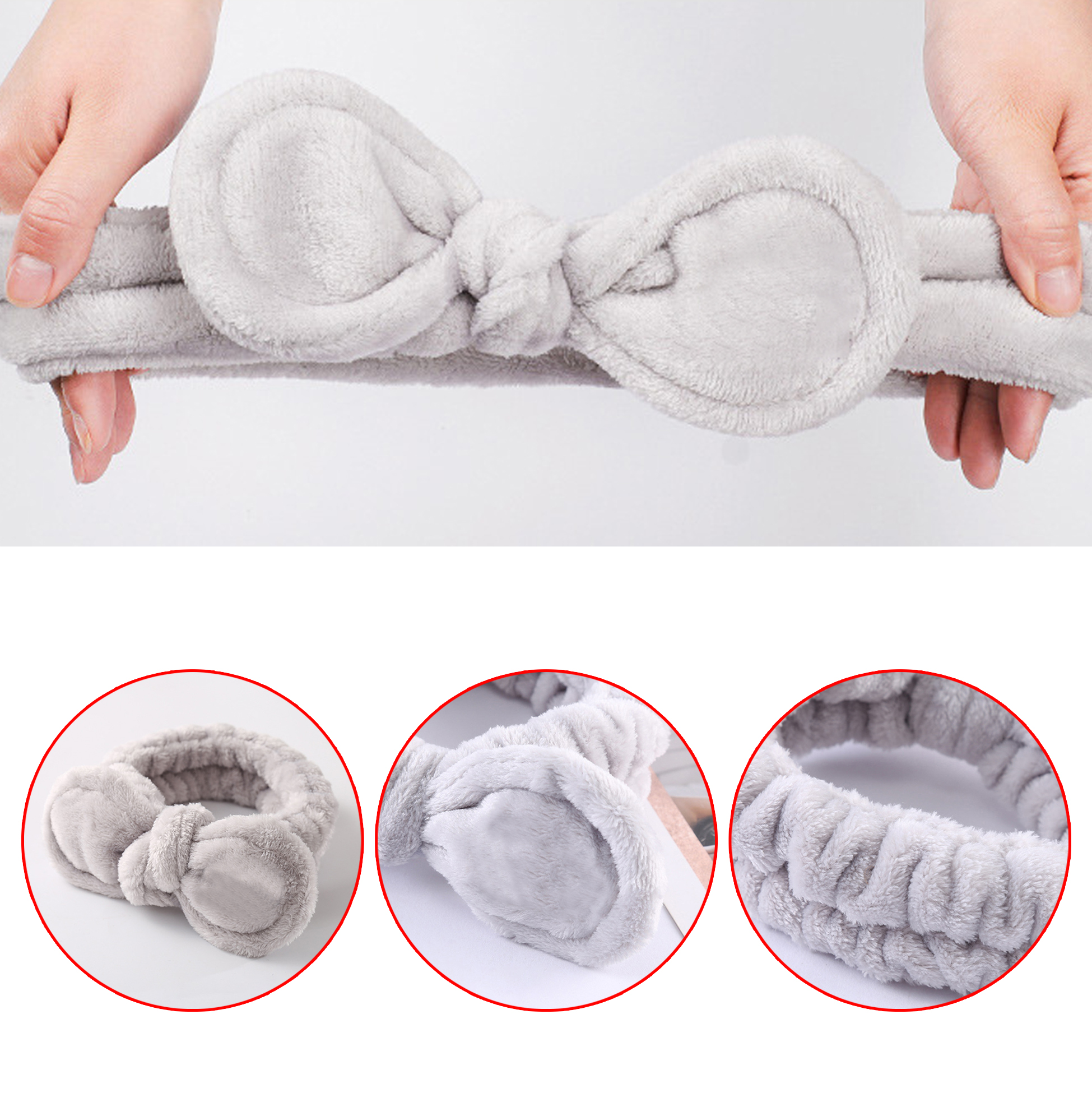 Fluffy Bow Headband
