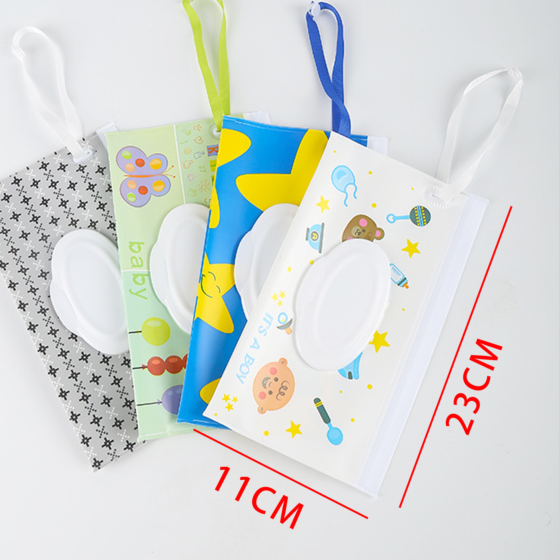 Reusable Portable Baby Wipes Pouch