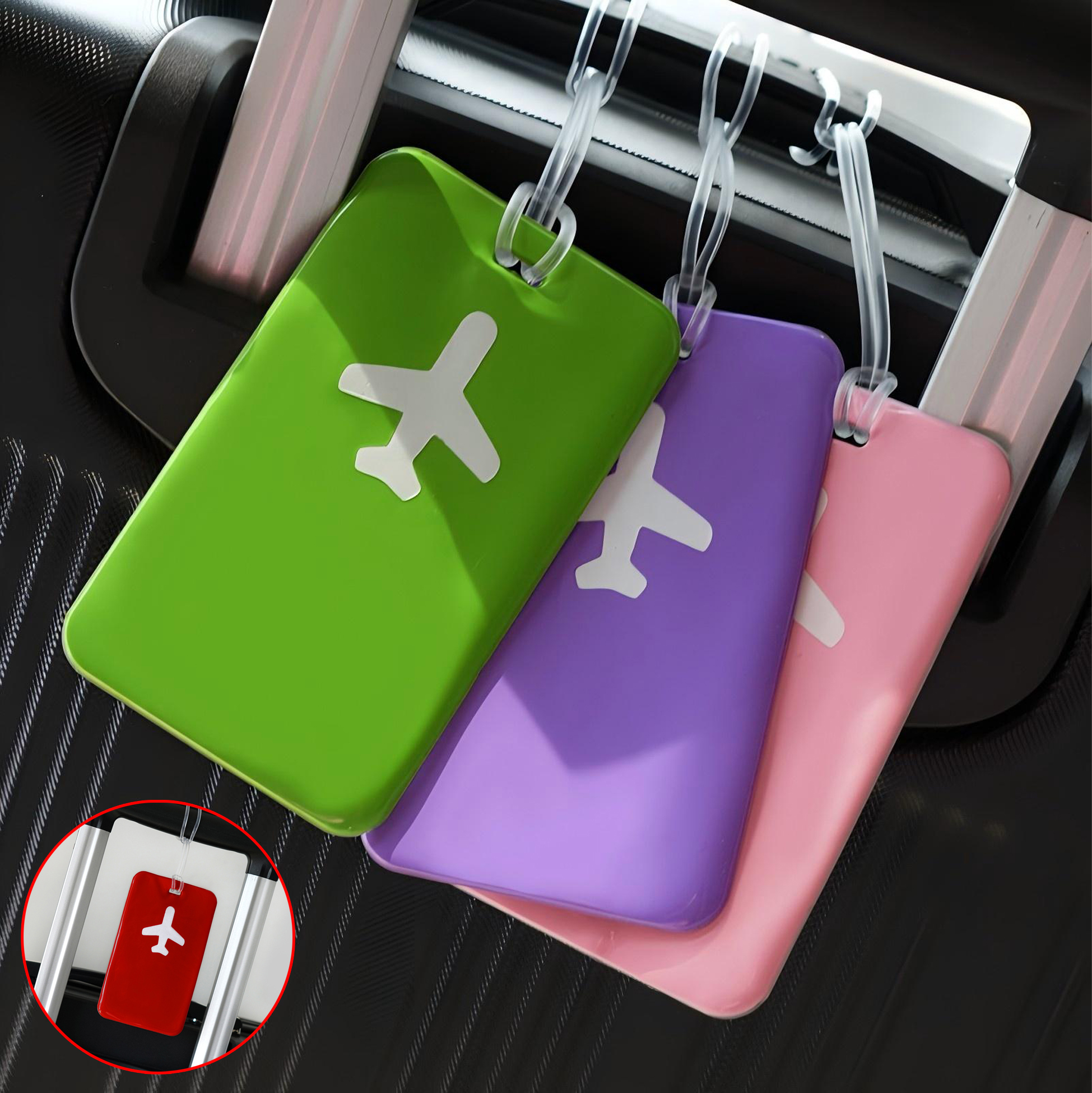 Airplane Symbol Luggage Tags