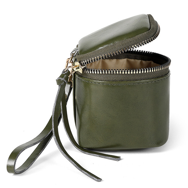 Mini Vintage Leather Coin Purse 