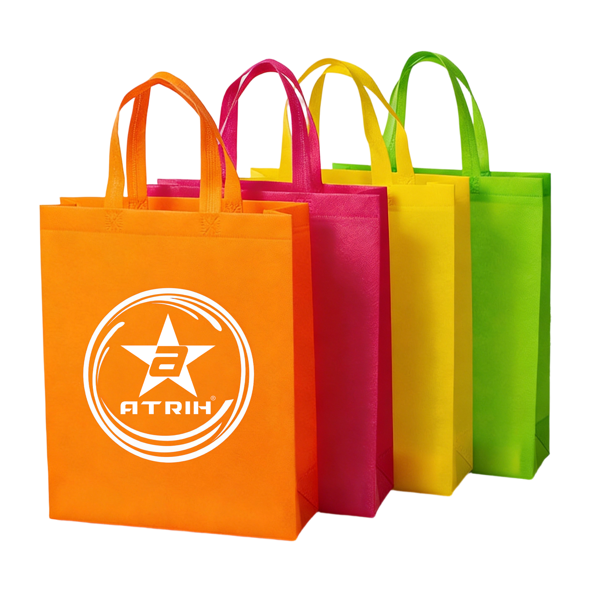ATRIH Non-Woven Reusable Tote Bags
