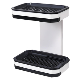Double Layer Plastic Wall Mounted Soap Holder