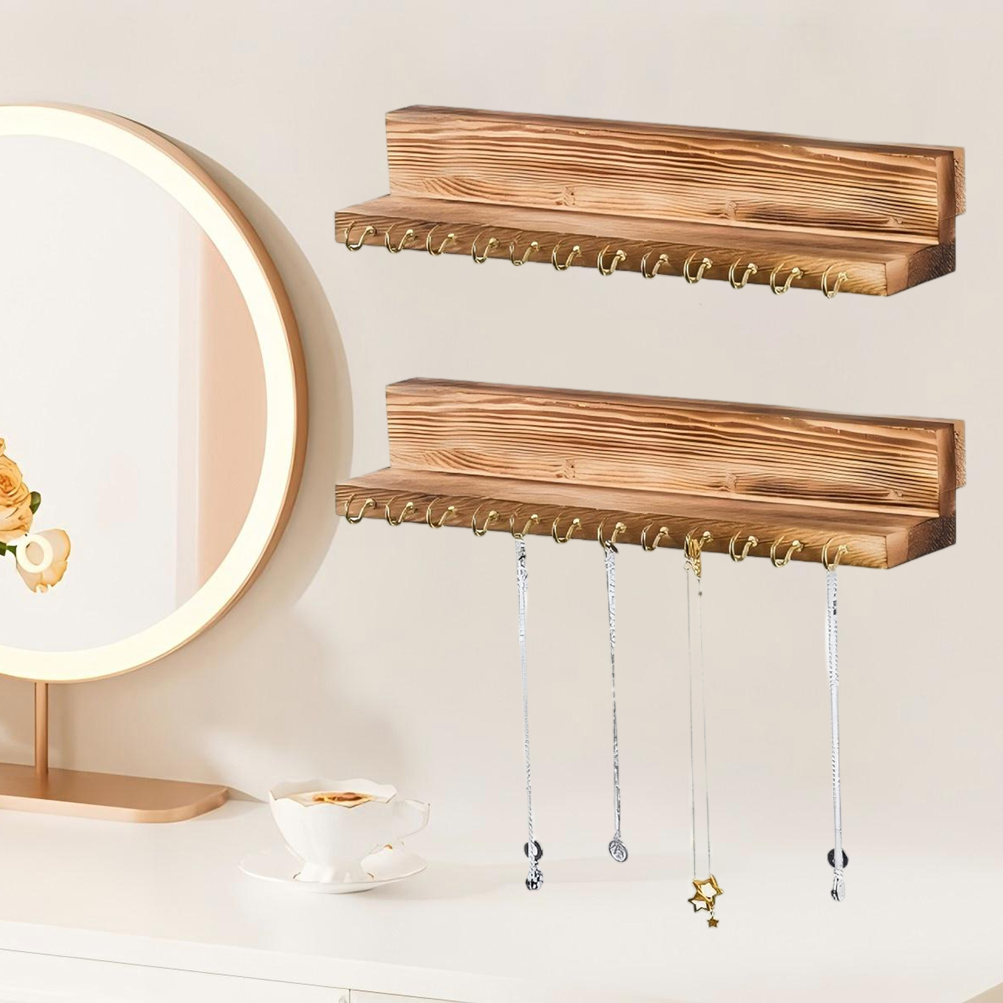 Wall Mounted Jewelry Organizers