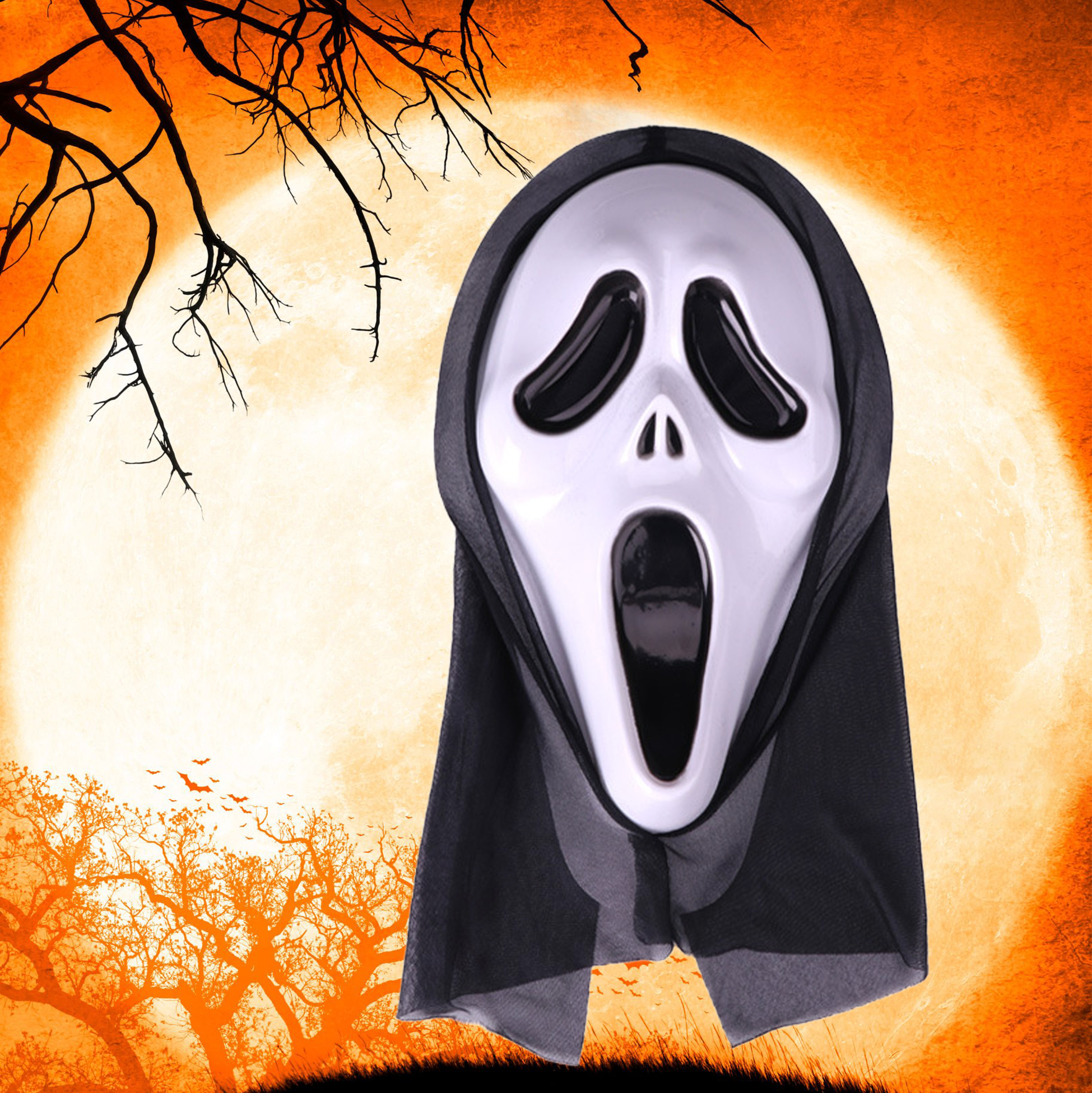 Scream Ghost Face Mask