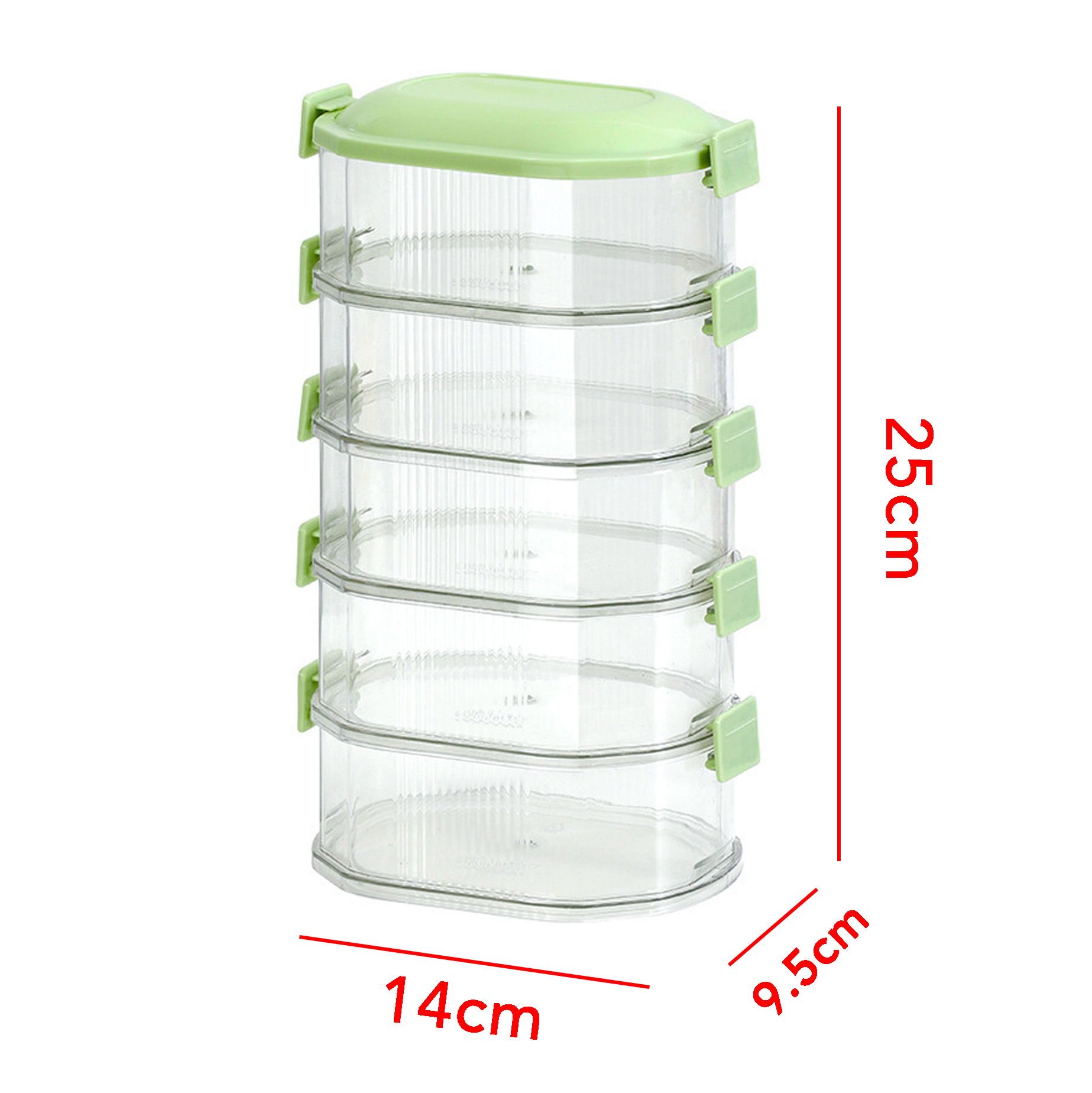 Stackable Multi -layer Food Storage Container