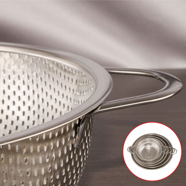 Stainless Steel Colander Set