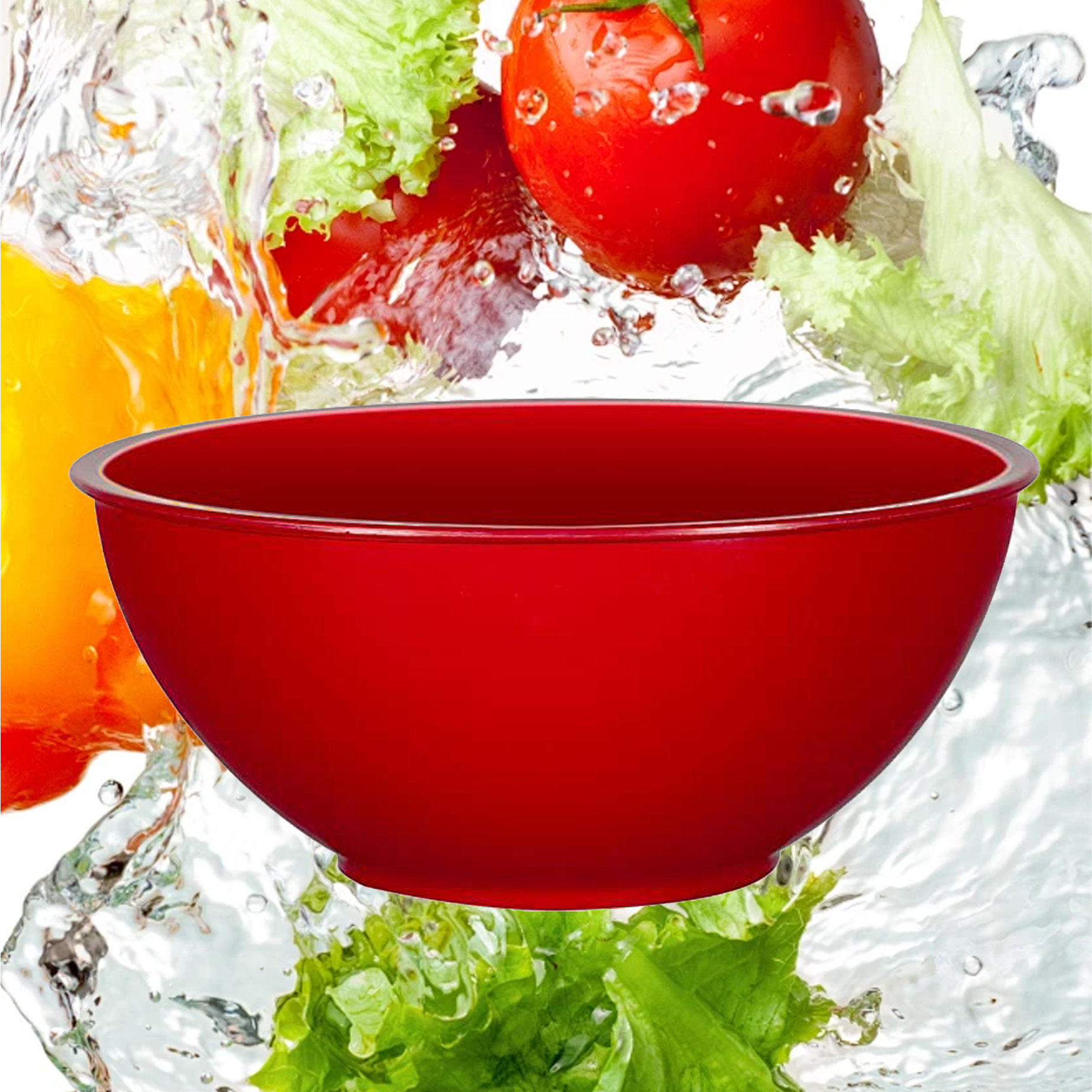 Plastic Salad Bowl