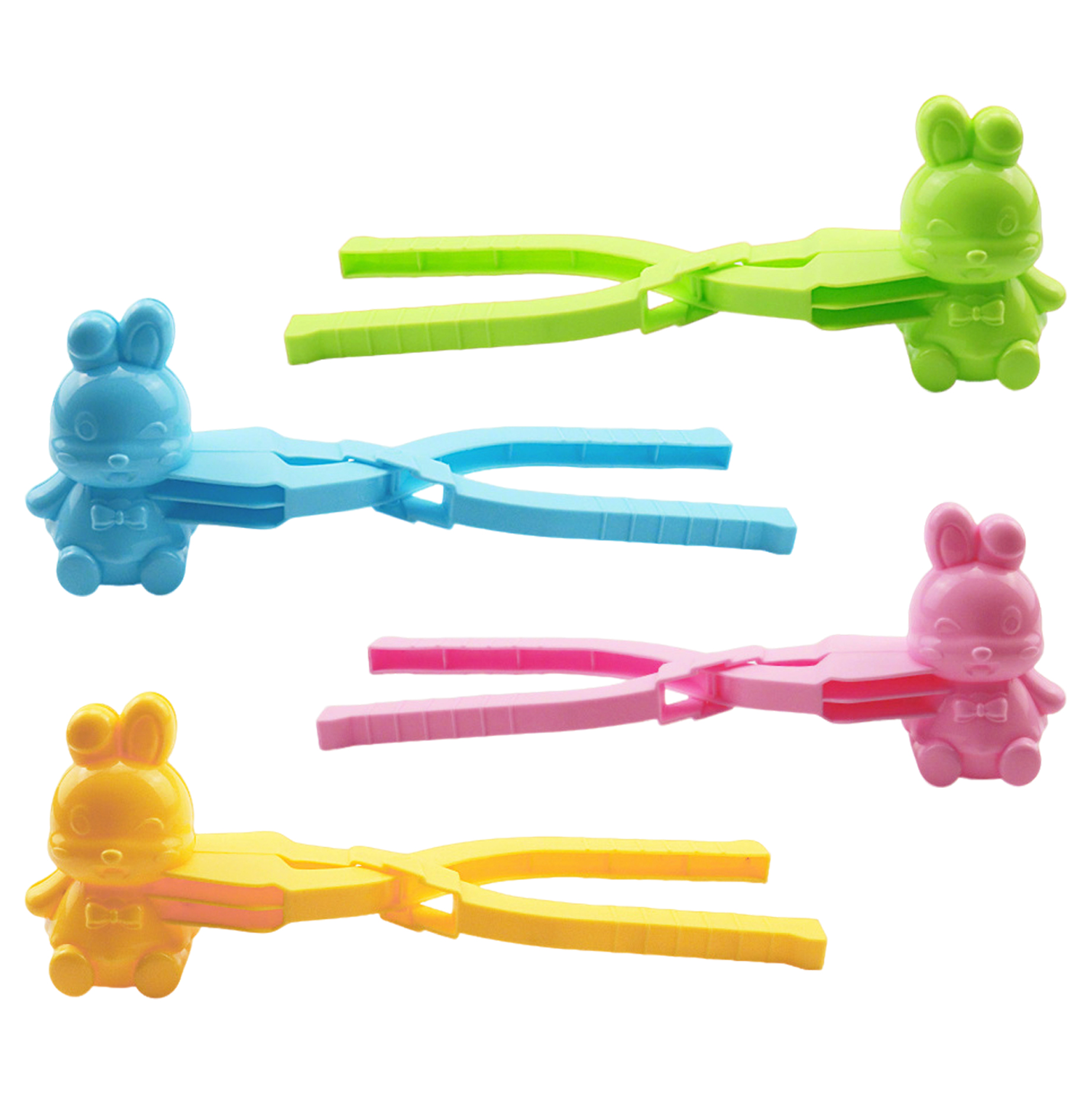 Rabbit-Shaped Snowball Maker Clips