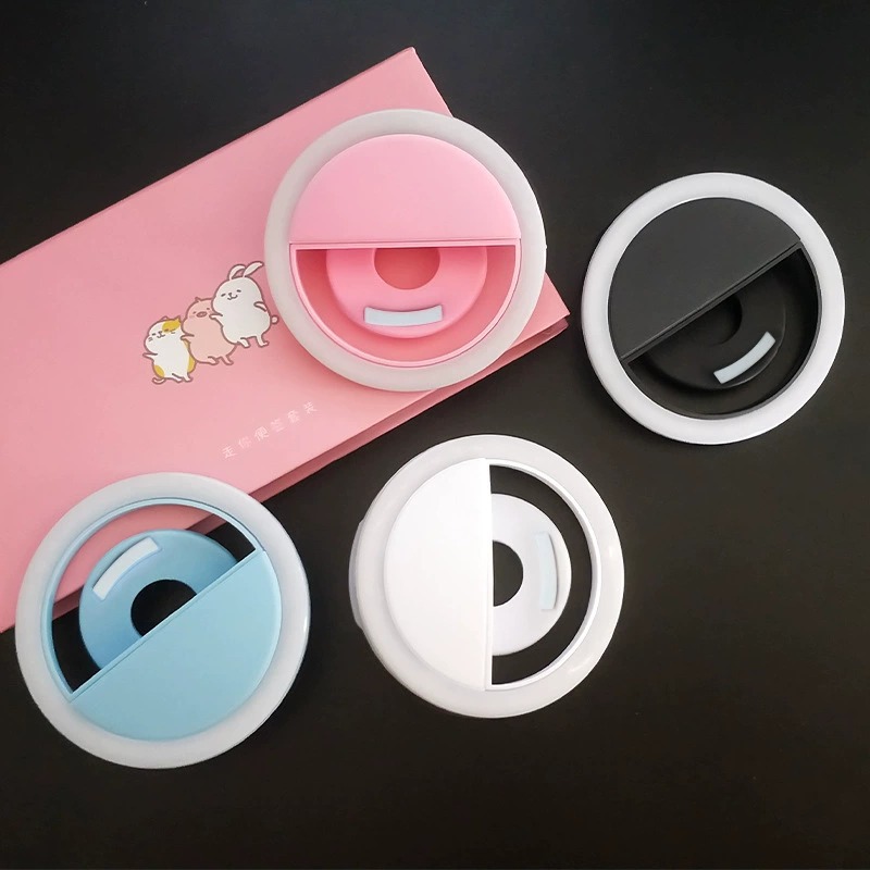Portable Clip-on Phone Selfie Ring Light