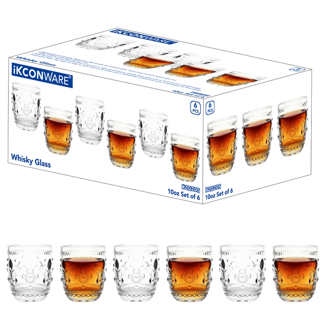 6-Piece Whiskey Glass Set