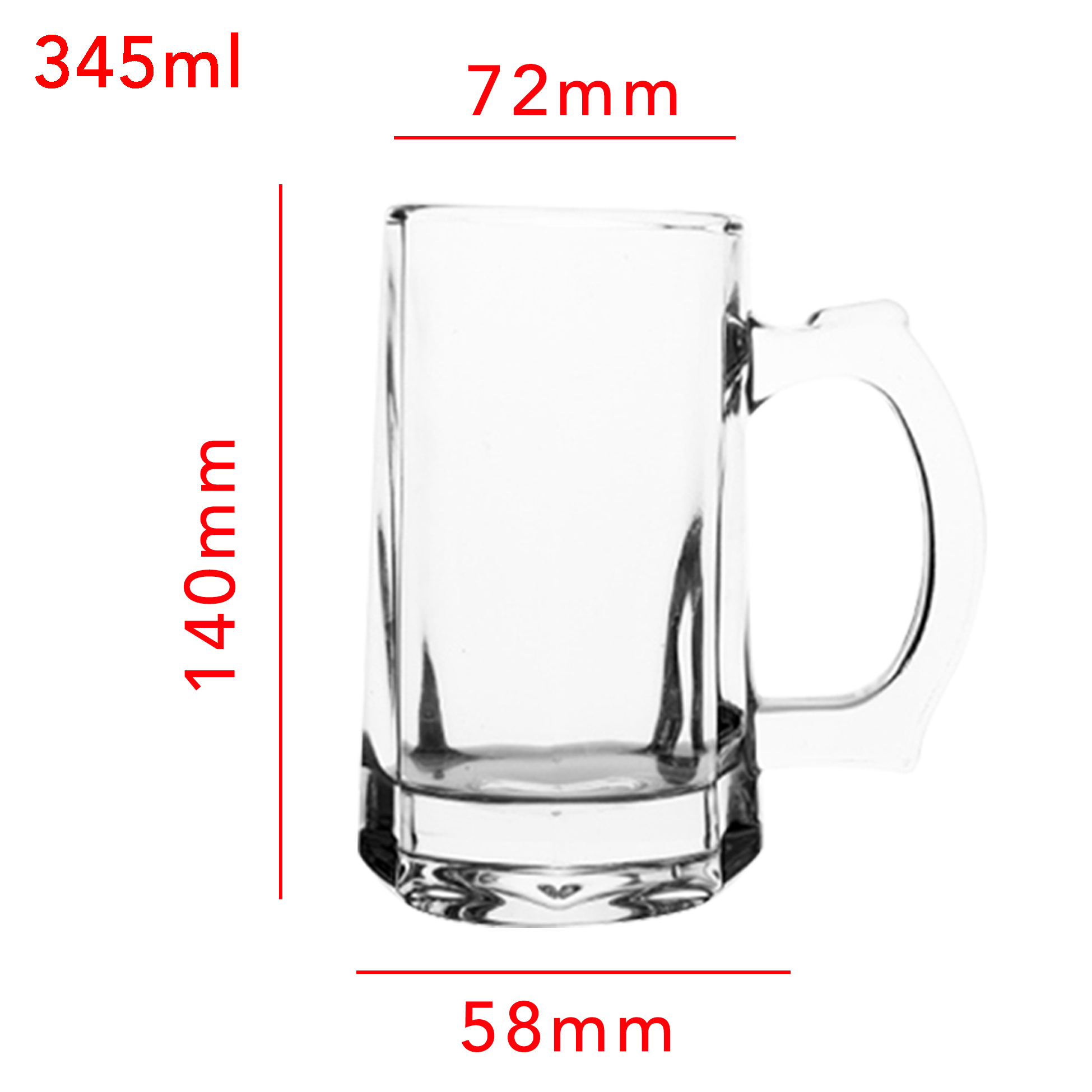 6-Piece Classic Beer Mug Set