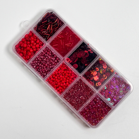 Red-tone DIY Jewelry Making Kit