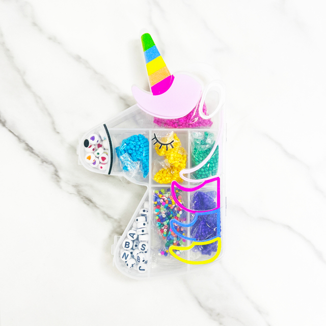 Unicorn-shaped DIY Bracelet & Necklace Making Kit