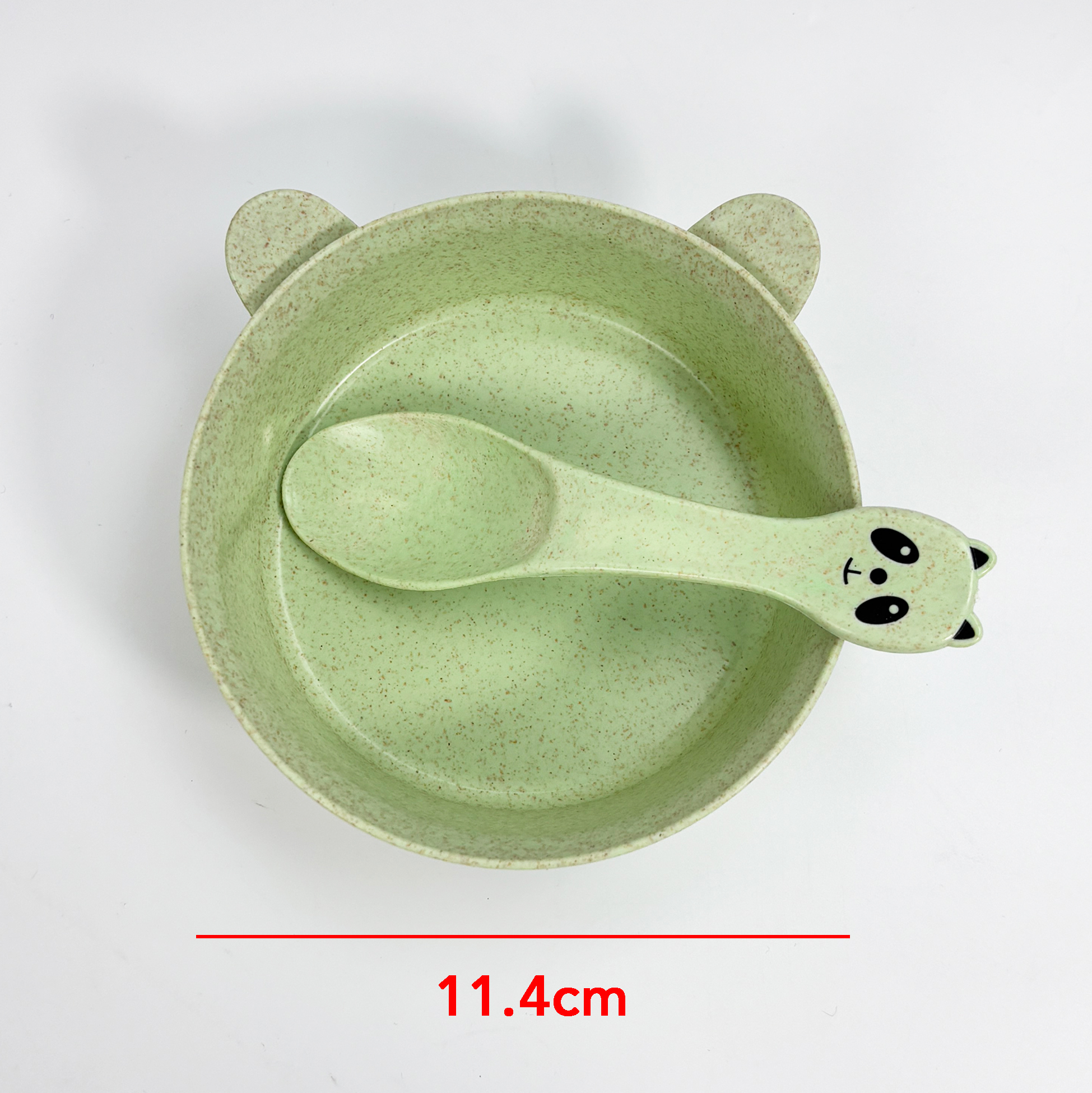 Melamine Kids' Dinner Set with Panda Design