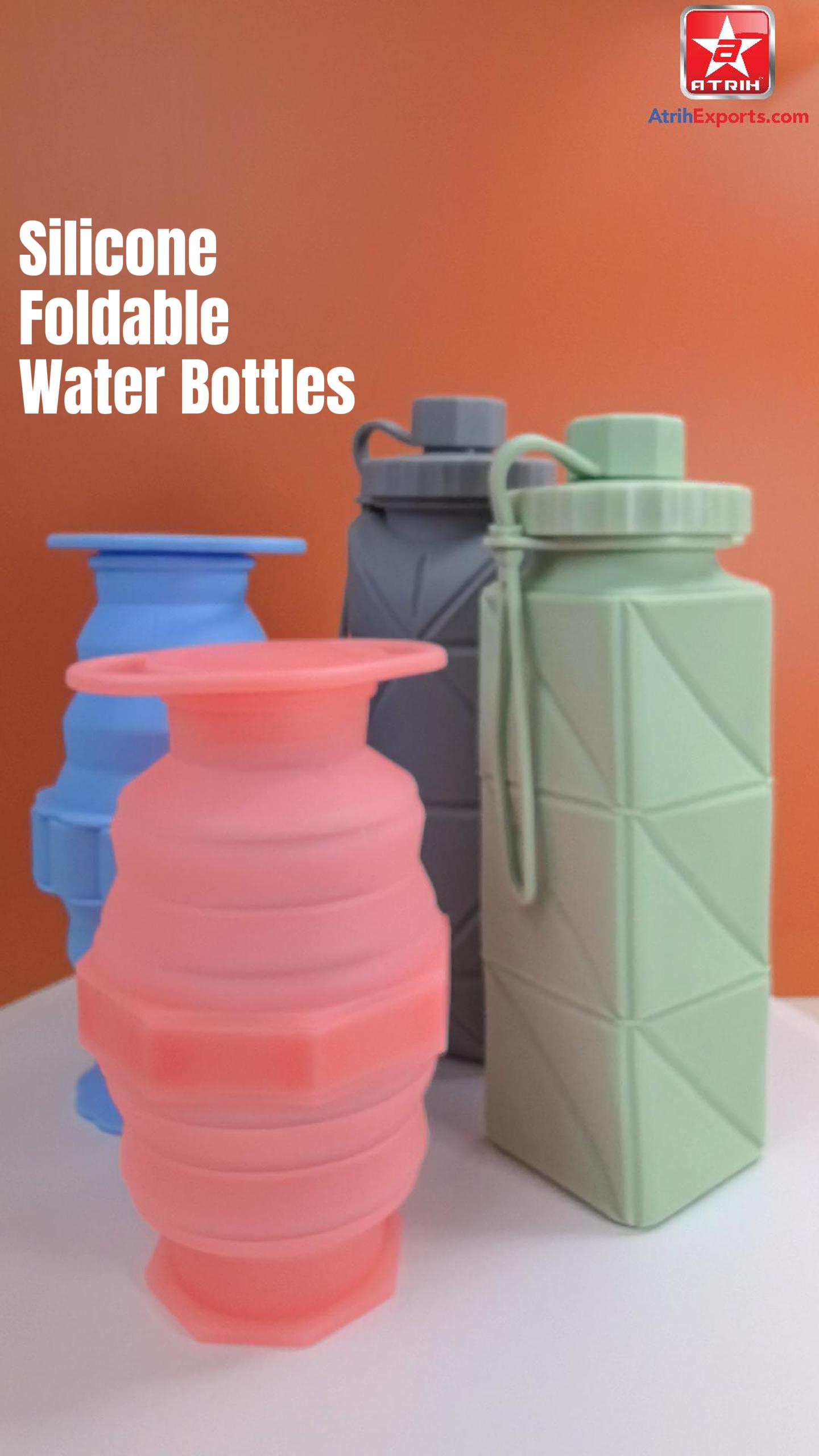 Foldable Silicone Water Bottles