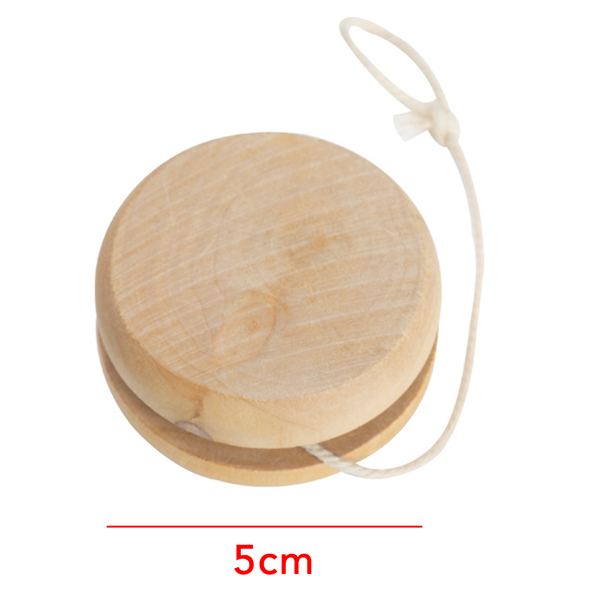 Natural Wood Yo-yo Wooden Yo-yo with Cotton String