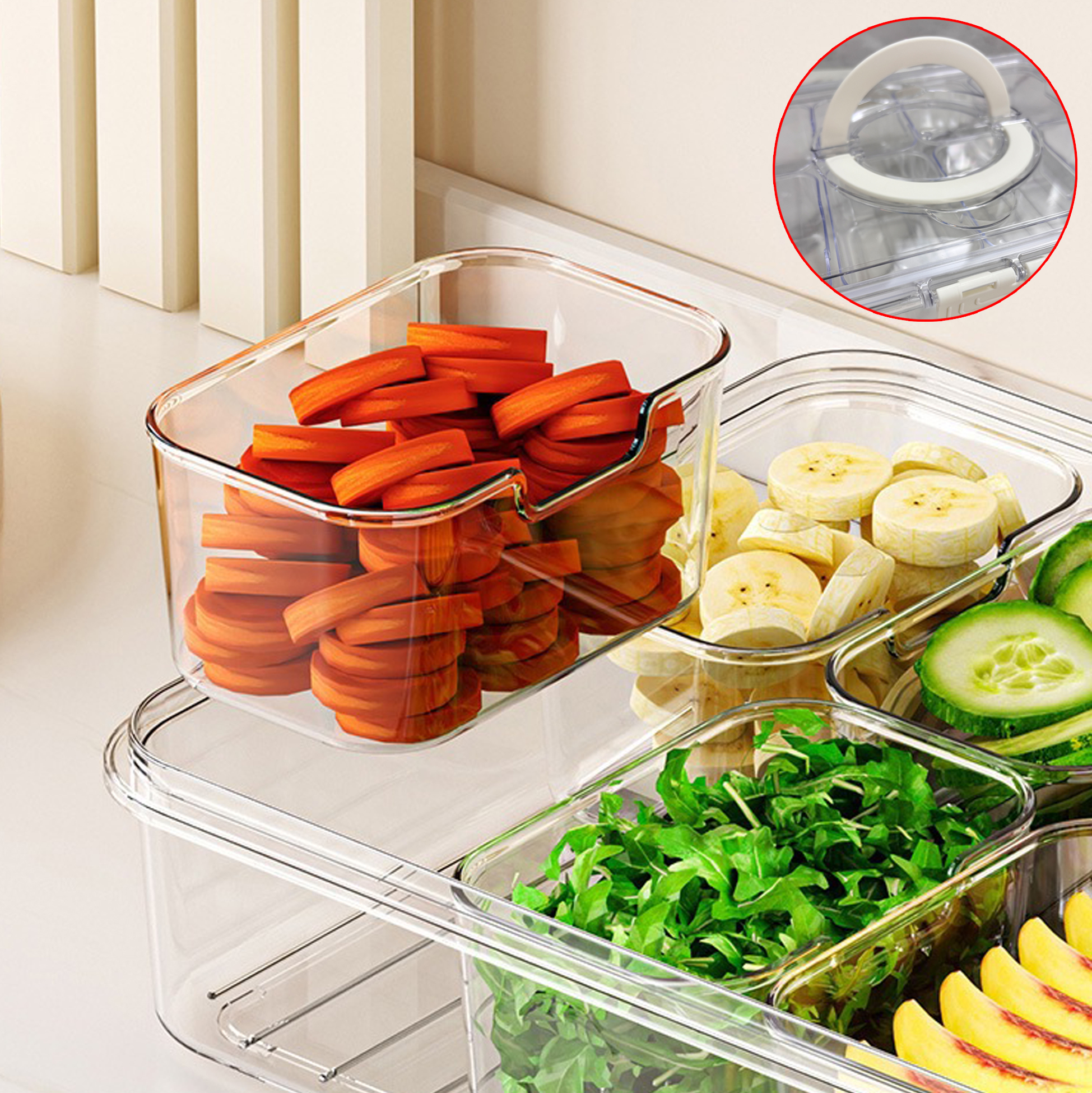 8-grid Plastic Storage Box