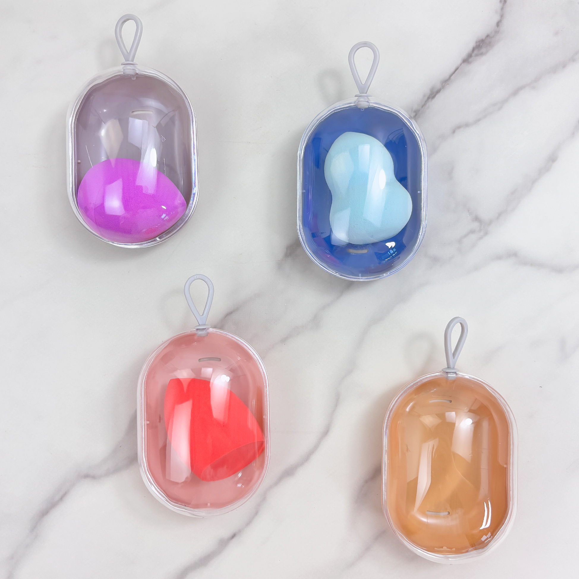 Transparent Makeup Sponge Case