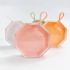 Hexagonal Makeup Puff Storage Box