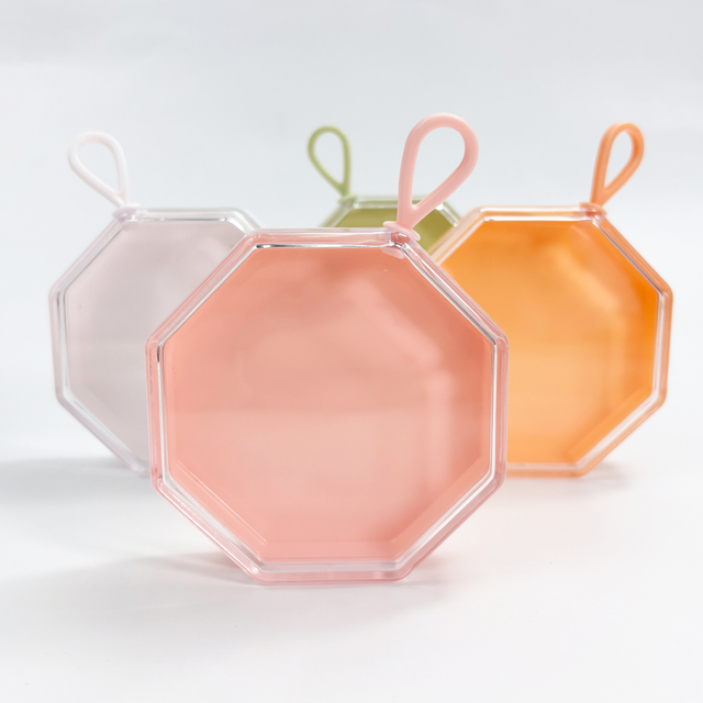 Hexagonal Makeup Puff Storage Box