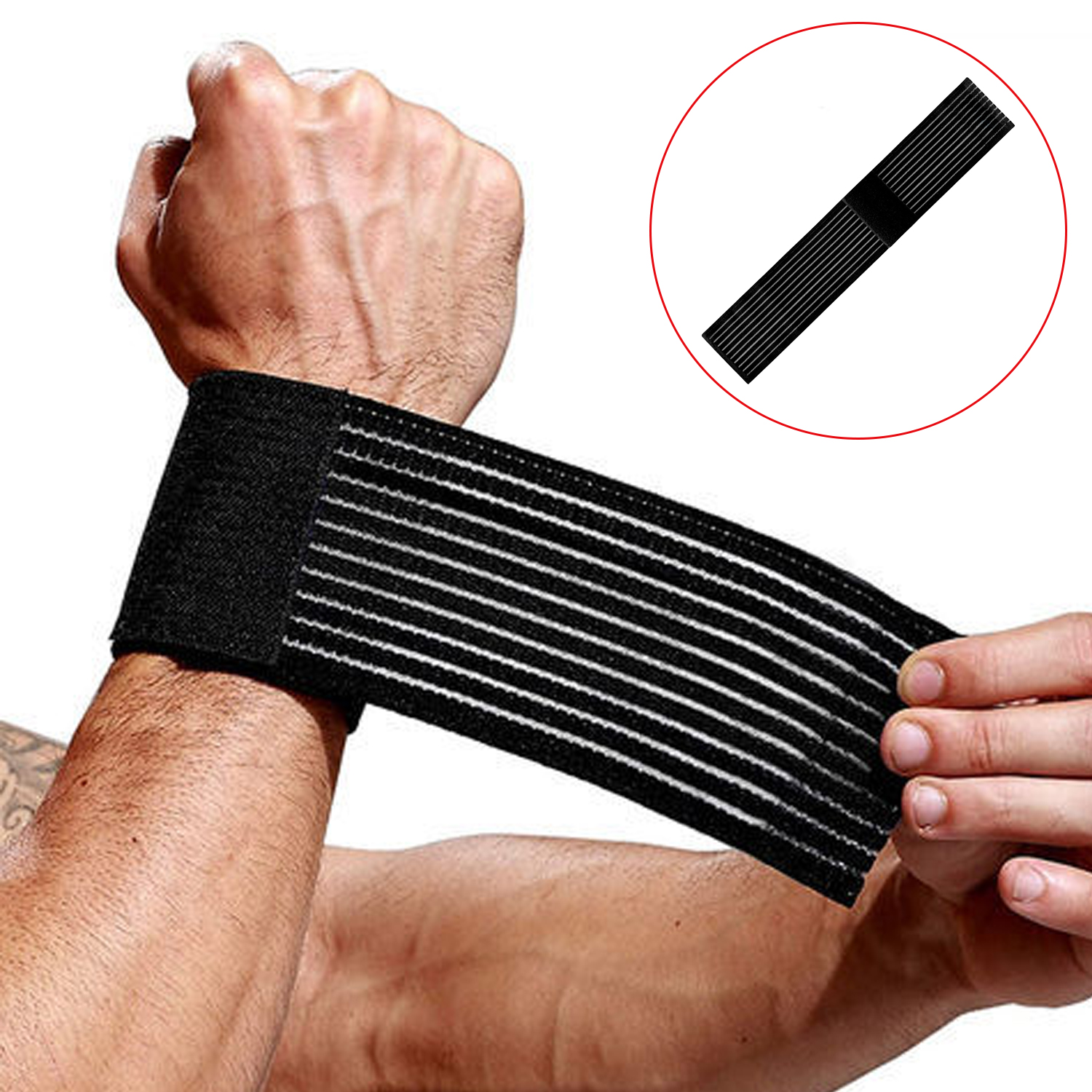 Adjustable Gym Wrist Strap Comfortable Breathable Motion Protection Tool