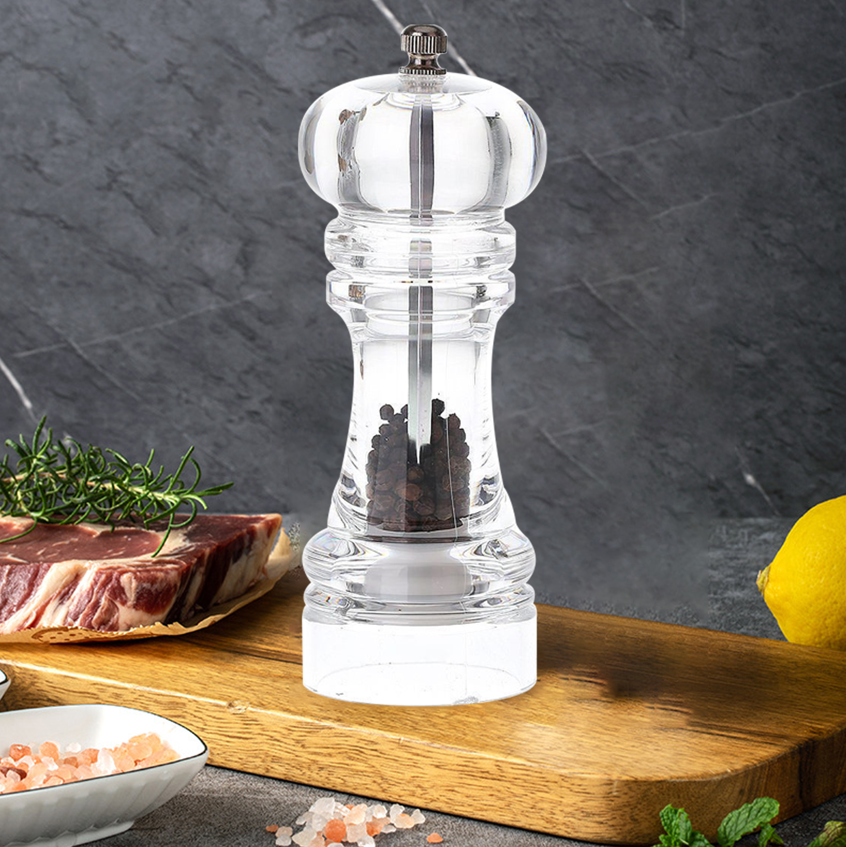 Acrylic Pepper Grinder