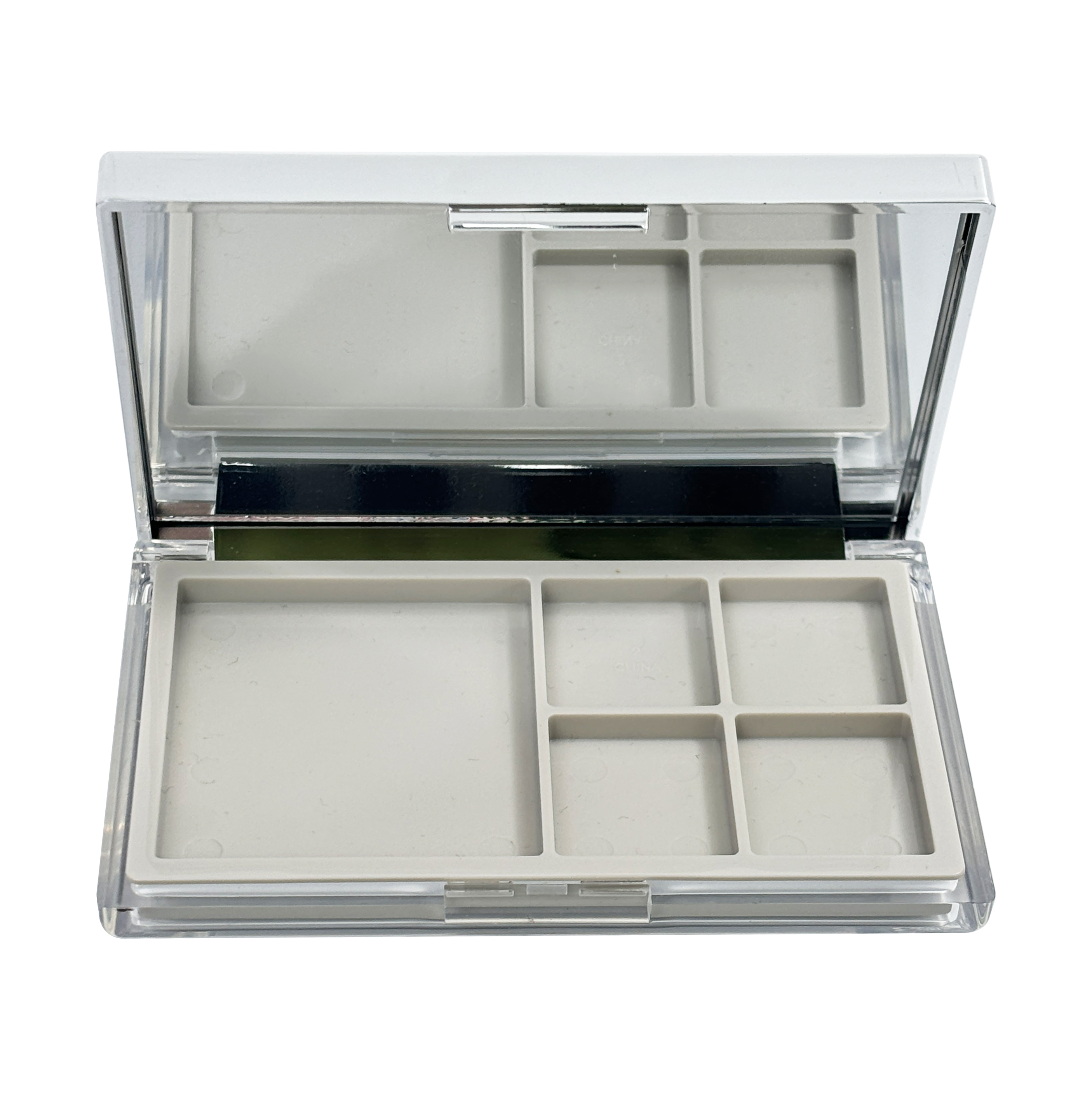 5-Hole Empty Eyeshadow Palette with Mirror