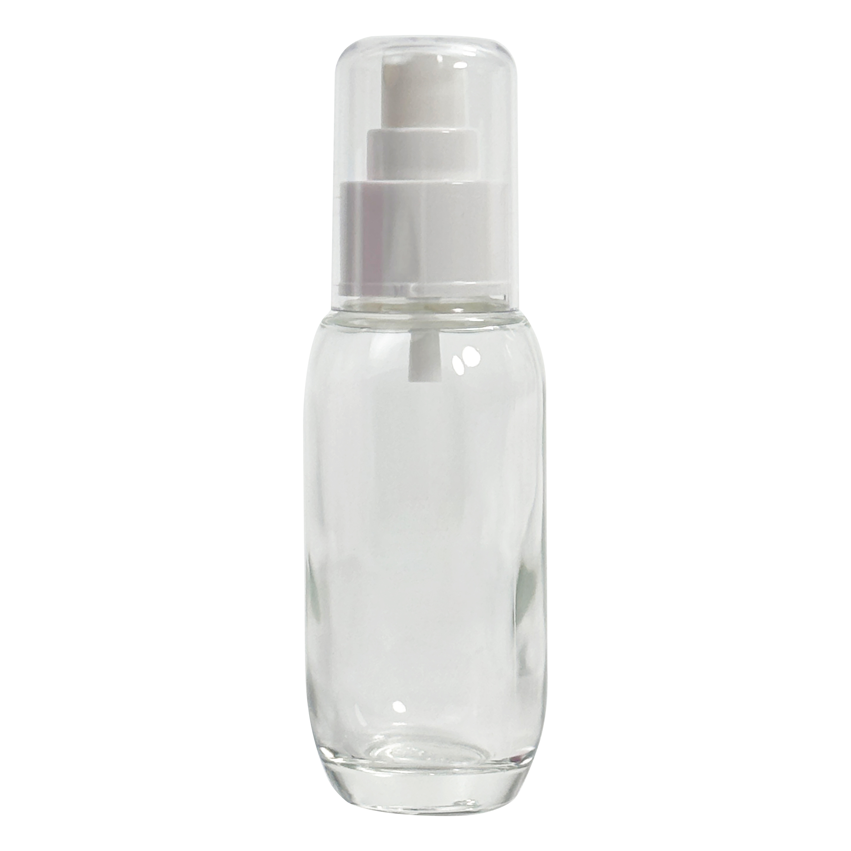 80ml Glass Toner Bottle with PP Lid
