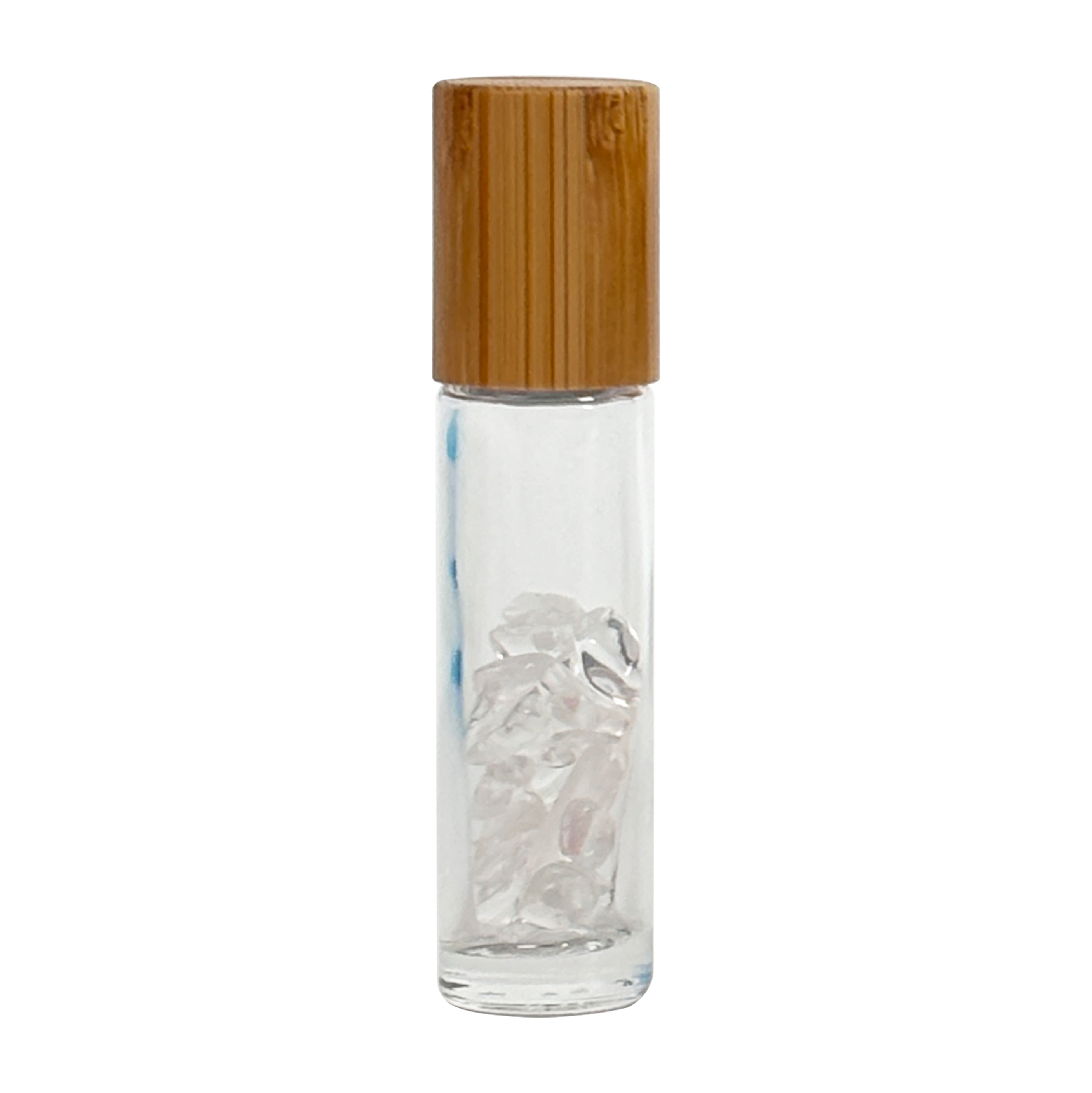 5ml Glass Roll-On Bottle with Bamboo Cap