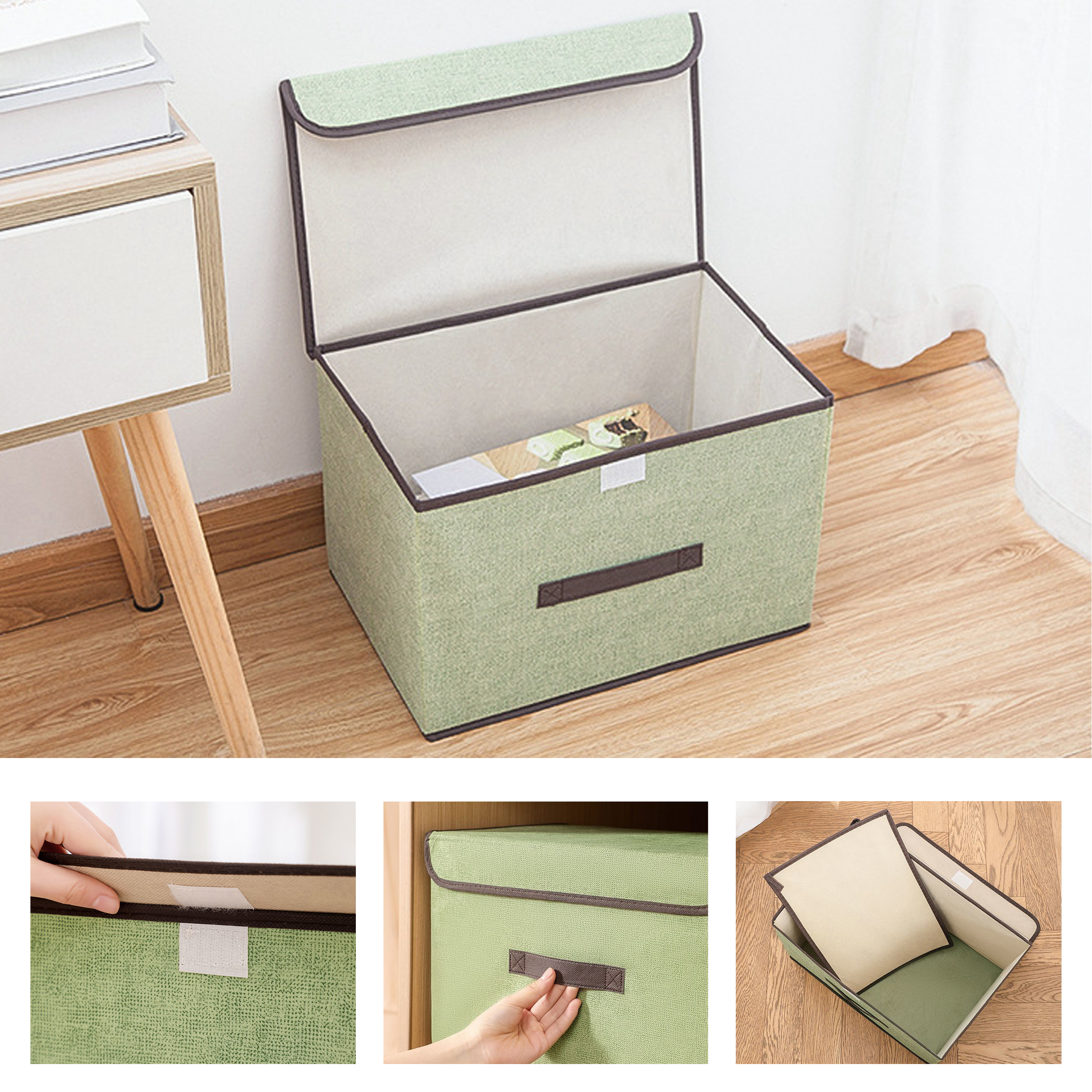 Foldable Clothes Storage Box for Home Use