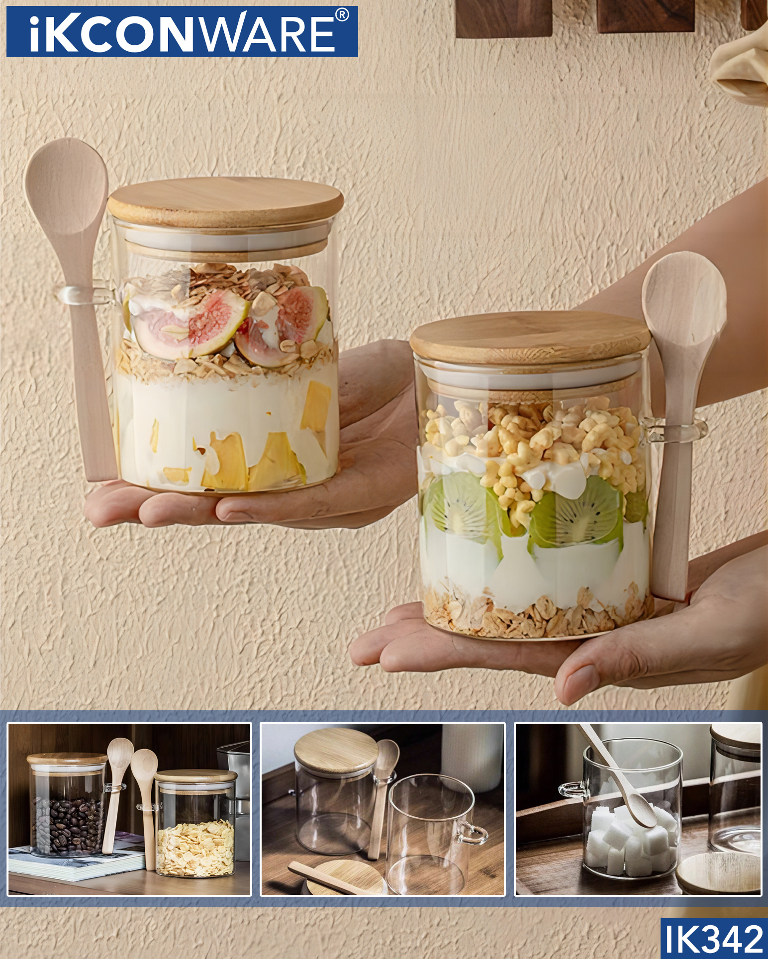 Kitchenware Storage Jars