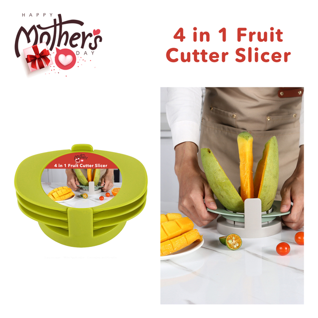 Mother's Day Gifts 4-in-1 Fruit Cutter Slicer
