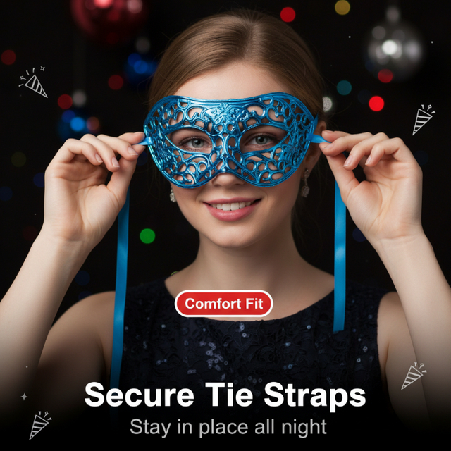 PP Cutout Masquerade Mask