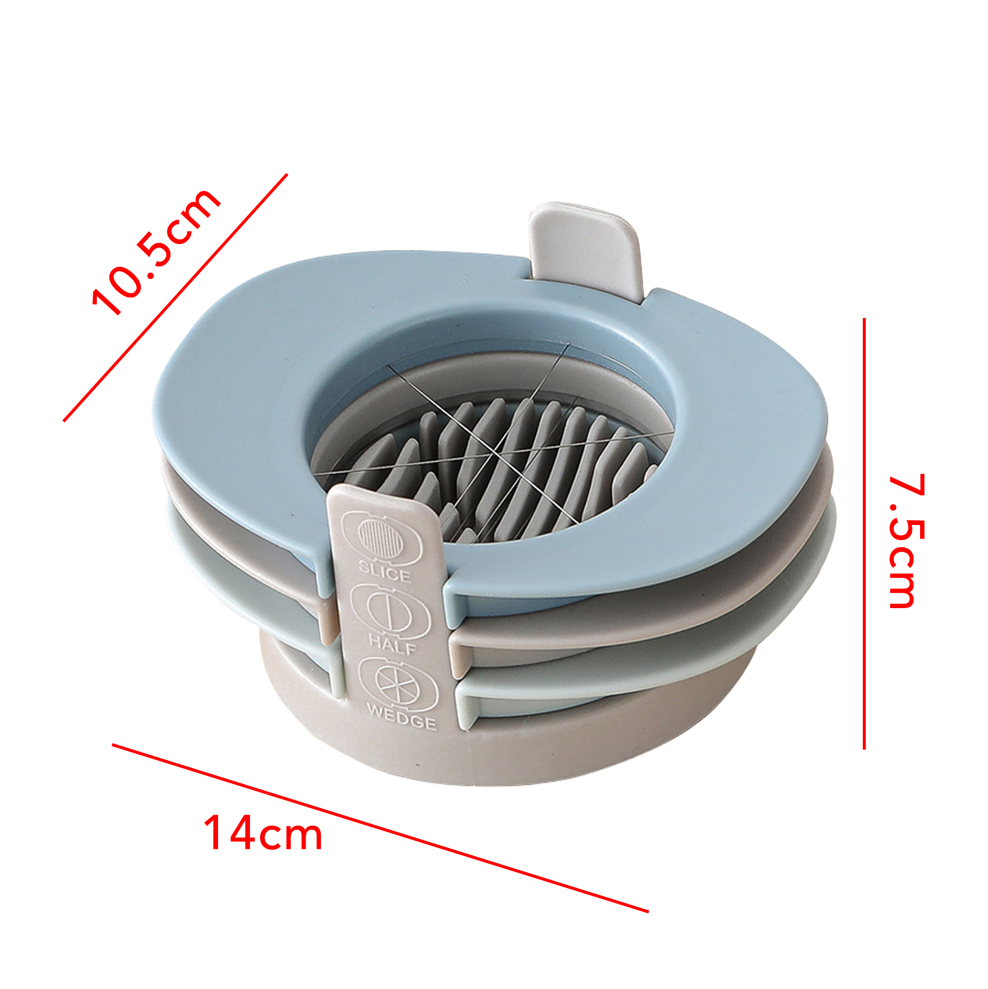 Mother's Day 4-in-1 Egg Slicer Multi-function Boiled Egg Cutter