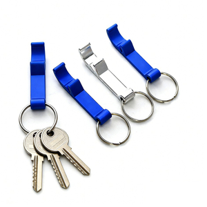 Mini Aluminum Bottle Opener Keychain