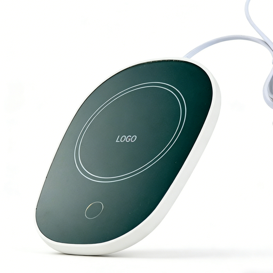 Custom Logo Electric Drink Warmer Heated Coffee Coaster