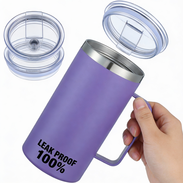 20oz Double-walled Insulated Tumbler Vacuum-insulated Stainless Steel Mug