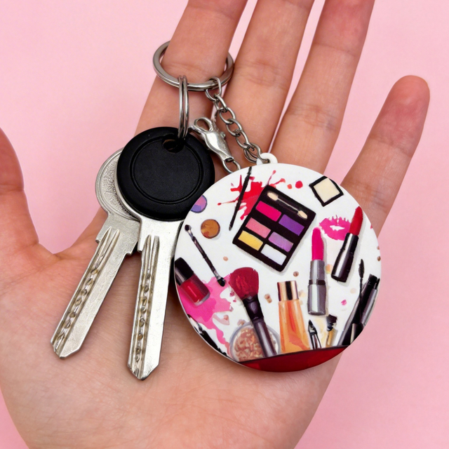 Makeup Splash Art Compact Mirror