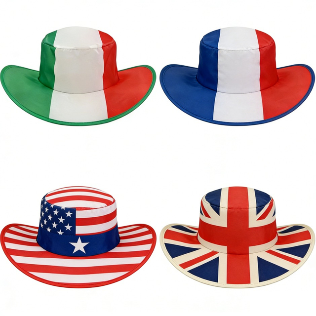National Flag Cowboy Hat