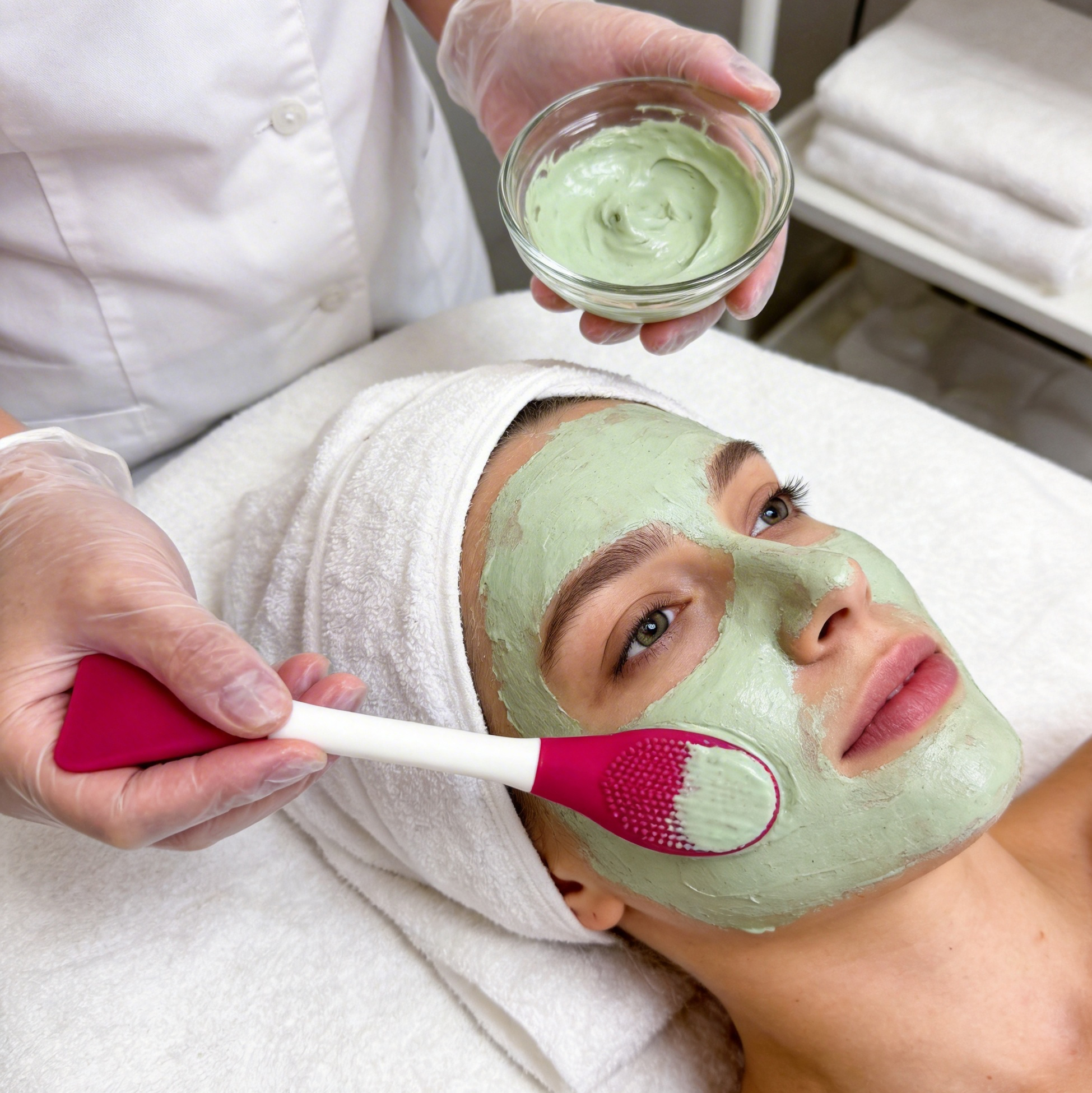 Dual-Ended Silicone Face Mask Brush