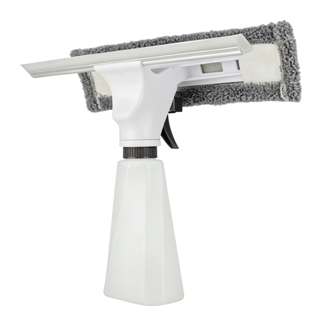 2-in-1 Window Squeegee with Spray Bottle