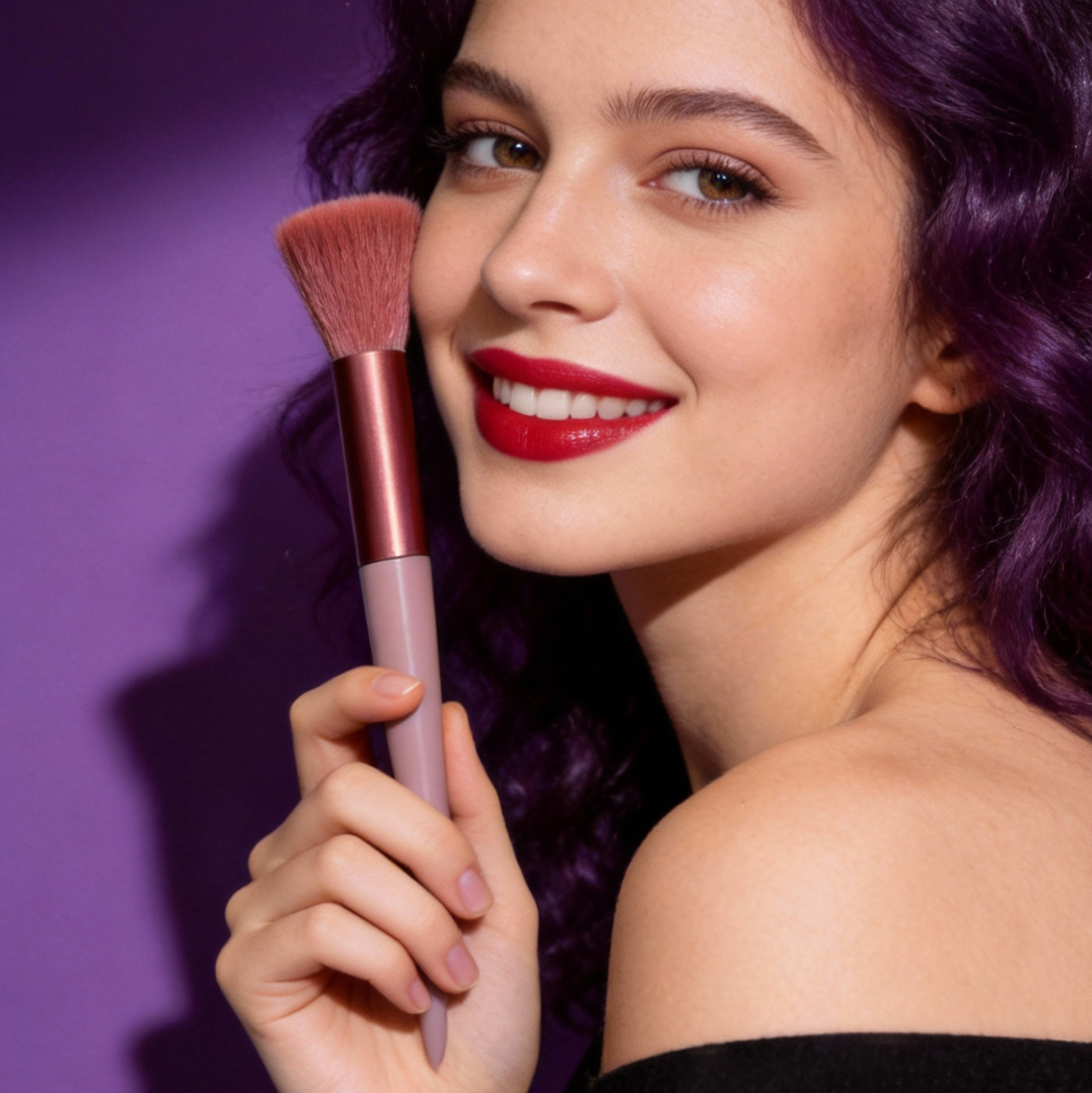 Set of 13 Makeup Brushes