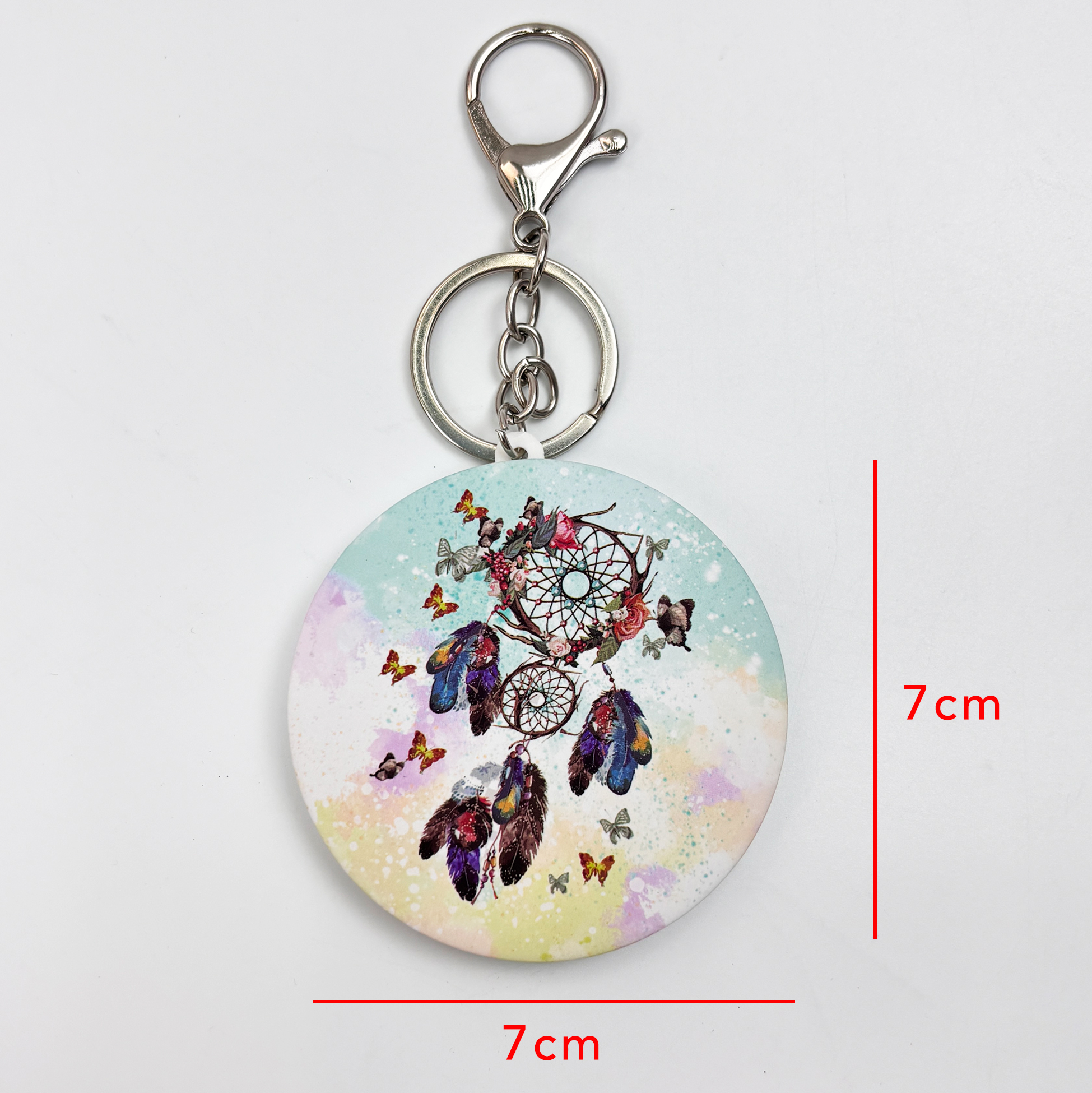 Pastel Dreamcatcher Print Compact Mirror